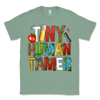 Sage tiny human tamer Classic Tee - NancyCooperArtShop