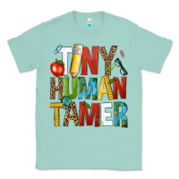 Seafoam tiny human tamer Classic Tee - NancyCooperArtShop