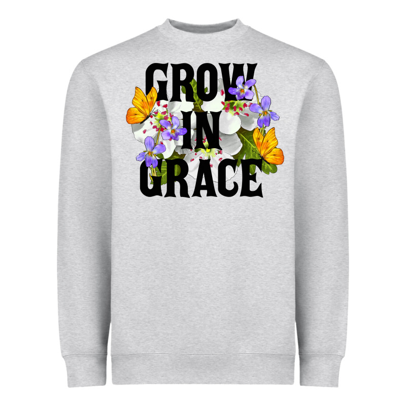 Grow In Grace Heavyweight Sweatshirt by LillyAllenDesigns | Teevron
