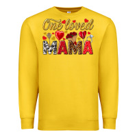 Lemon One loved mama valentines day Premium Sweatshirt - HowdyJamesFarm