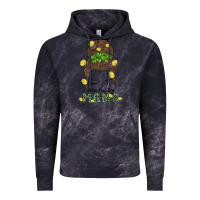 Cloud Black one lucky mama Vintage Hoodie - MaliasSmallBusiness