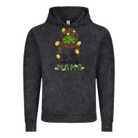 Vintage Black one lucky mama Vintage Hoodie - MaliasSmallBusiness