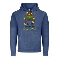 Vintage Denim one lucky mama Vintage Hoodie - MaliasSmallBusiness