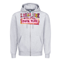 Heather Grey i wear pink for my custom Zipper Hoodie - texasbilliewilder
