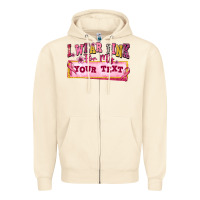 Sandshell i wear pink for my custom Zipper Hoodie - texasbilliewilder