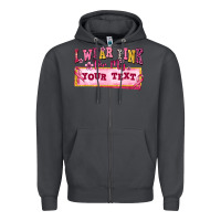 Smoke i wear pink for my custom Zipper Hoodie - texasbilliewilder
