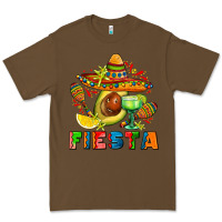 Cacao fıesta with avocado and sombrero Premium Tee - AdoDesignShop