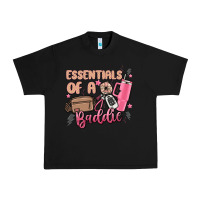 Black essentials of a baddie Urban Heavy Tee - MaliasSmallBusiness