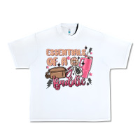 White essentials of a baddie Urban Heavy Tee - MaliasSmallBusiness