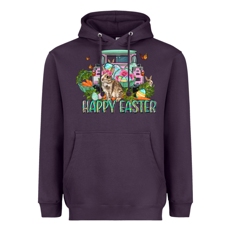 Happy Easter Day Heavyweight Hoodie by CowGirlArtShop | Teevron