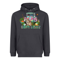 Smoke Happy Easter Day Heavyweight Hoodie - CowGirlArtShop