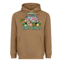 Toasted Coconut Happy Easter Day Heavyweight Hoodie - CowGirlArtShop