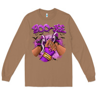 Toasted Coconut Boo-jee Halloween afro sneakers Long Sleeve Tee - RanaPortraitStore