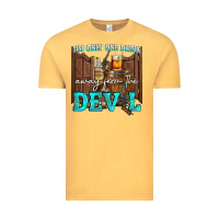 Vintage Mustard im only one drink Vintage Tee - NancyCooperArtShop
