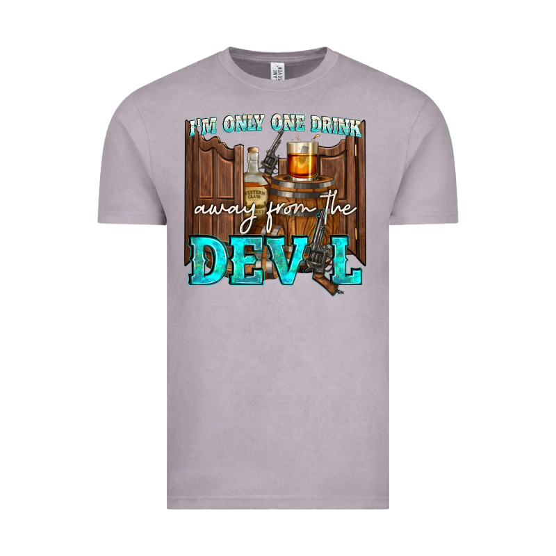 Im Only One Drink Vintage Tee by NancyCooperArtShop | Teevron