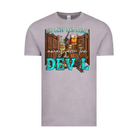 Vintage Zinc im only one drink Vintage Tee - NancyCooperArtShop