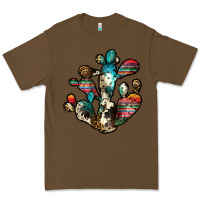 Cacao serape cactus Premium Tee - JahusDesignShop