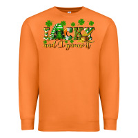 Carrot Lucky and i gnome it St. Patrick's Day Premium Sweatshirt - CowGirlArtShop