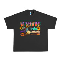 Pigment Black teaching my tribe Urban Heavy Tee - NancyCooperArtShop