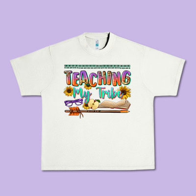 Teaching My Tribe Urban Heavy Tee Designed By Nancycooperartshop