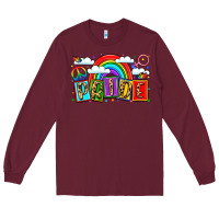Burgundy pride Long Sleeve Tee - LillyAllenDesigns