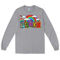 Heather Grey pride Long Sleeve Tee - LillyAllenDesigns