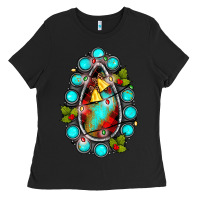 Black gemstone christmas Ladies Tee - JahusDesignShop