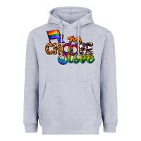 Heather Grey Western choose love Heavyweight Hoodie - CowGirlArtShop