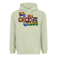 Matcha Western choose love Heavyweight Hoodie - CowGirlArtShop