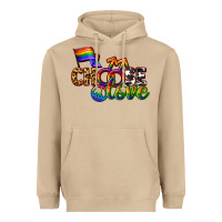 Mushroom Western choose love Heavyweight Hoodie - CowGirlArtShop