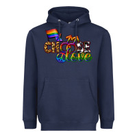 Navy Western choose love Heavyweight Hoodie - CowGirlArtShop