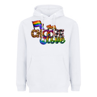 White Western choose love Heavyweight Hoodie - CowGirlArtShop