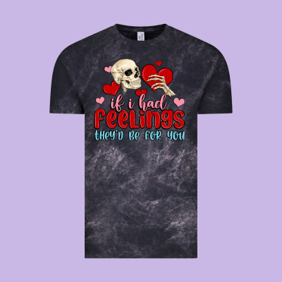 If I Had Feelings They D Be For You Vintage Tee Designed By Maliassmallbusiness