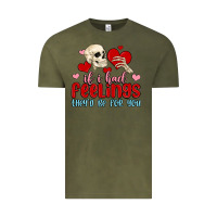 Vintage Olive if i had feelings they d be for you Vintage Tee - MaliasSmallBusiness