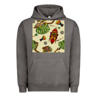 Pigment Tornado african woman and mask seamless pattern Urban Hoodie - BundleAndBundleShop
