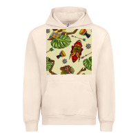 Sandshell african woman and mask seamless pattern Urban Hoodie - BundleAndBundleShop