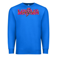 True Royal Mama neon lightning bolt mother's day Premium Sweatshirt - HowdyJamesFarm