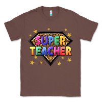Chestnut super teacher with leopard Classic Tee - NancyCooperArtShop