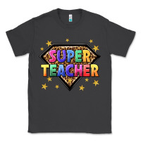 Smoke super teacher with leopard Classic Tee - NancyCooperArtShop