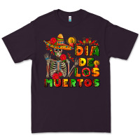 Plum dia de los muertos Premium Tee - AdoDesignShop