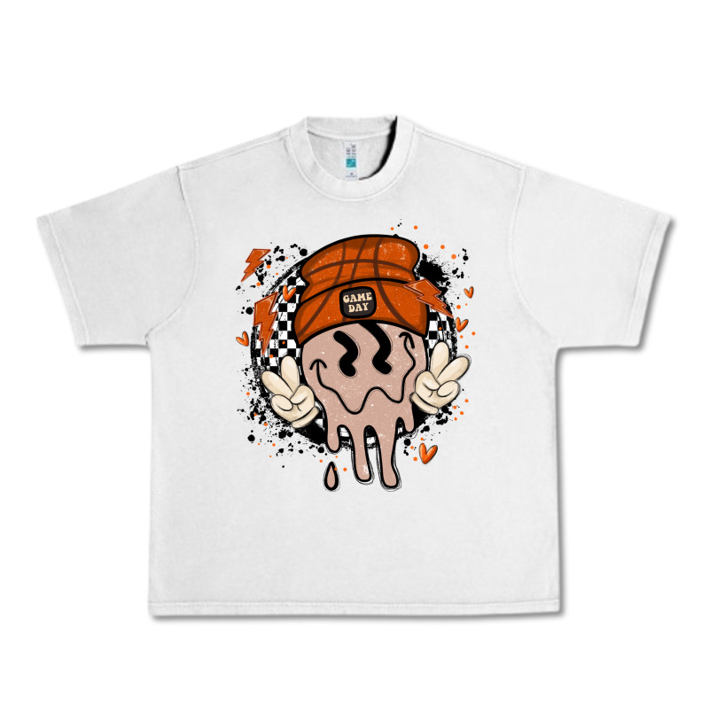 Basketball Game Day Urban Heavy Tee by MaliasSmallBusiness | Teevron