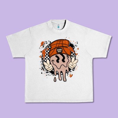 Basketball Game Day Urban Heavy Tee Designed By Maliassmallbusiness