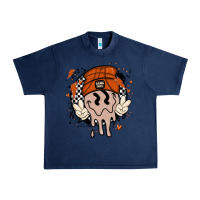 Navy basketball game day Urban Heavy Tee - MaliasSmallBusiness