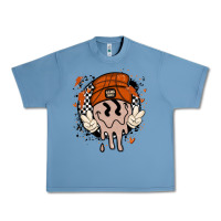 Pebble Blue basketball game day Urban Heavy Tee - MaliasSmallBusiness