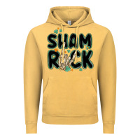 Vintage Mustard sham rock Vintage Hoodie - MaliasSmallBusiness
