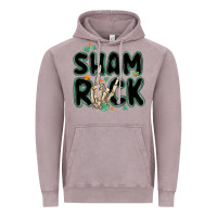 Vintage Zinc sham rock Vintage Hoodie - MaliasSmallBusiness
