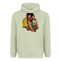 Matcha Black couple Heavyweight Hoodie - HowdyJamesFarm