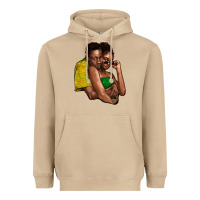 Mushroom Black couple Heavyweight Hoodie - HowdyJamesFarm