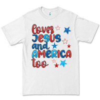White love jesus and america too Premium Tee - JahusDesignShop