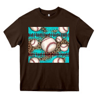 Chocolate Brown baseball Heavy Core Tee - JahusDesignShop